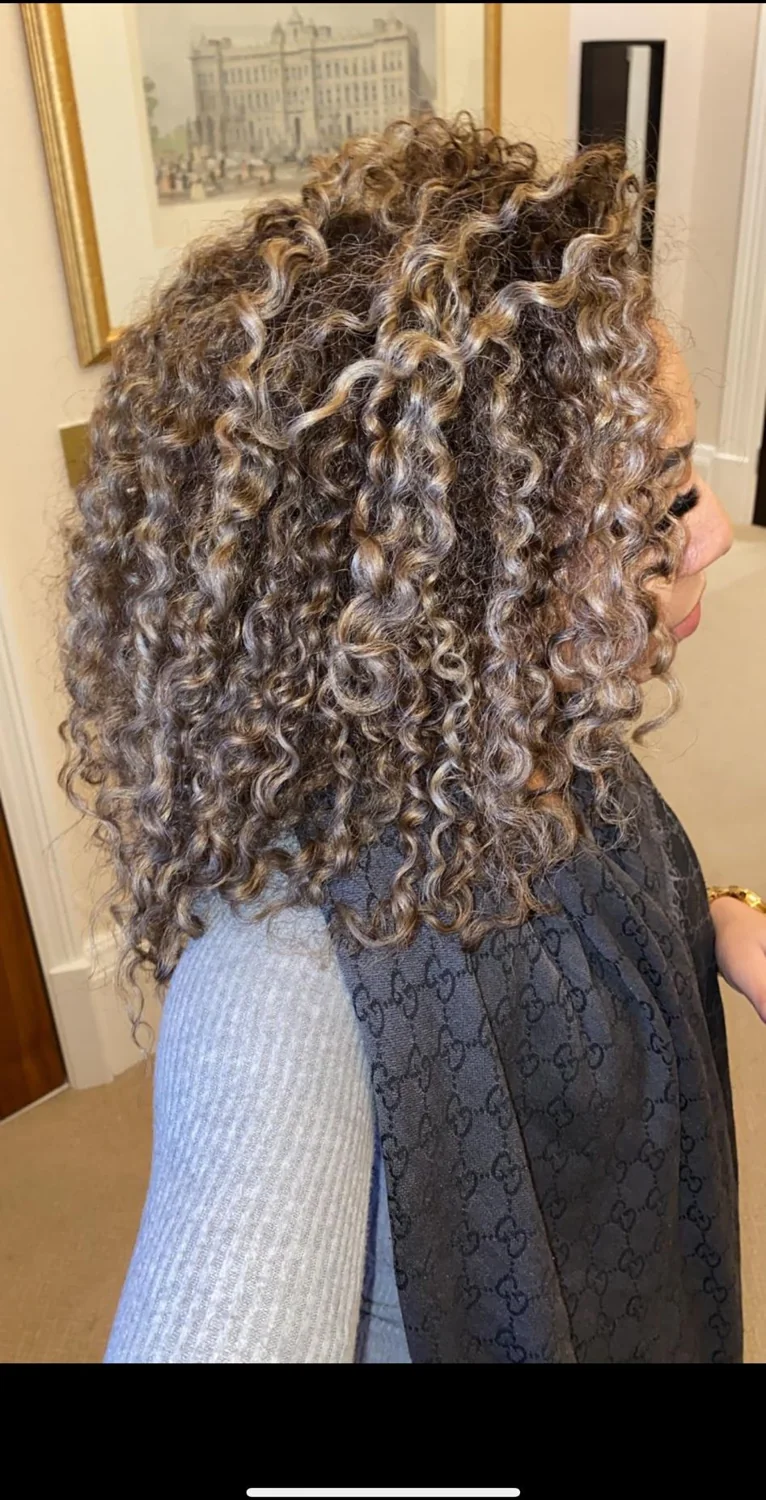 Sebastian Pierre portfolio — defined highlighted curls